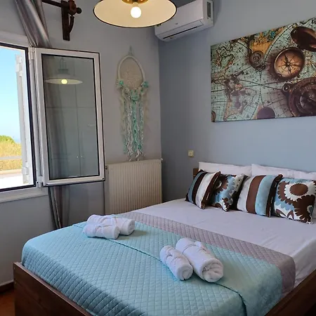 Casa Dastele Remarkable Seaview 5' From The Sea Villa La Canea